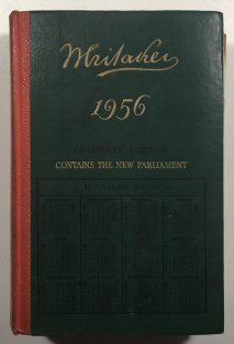 Whitaker's Almanack 1956