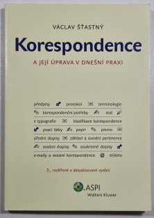 Korespondence a její úprava v dnešní praxi