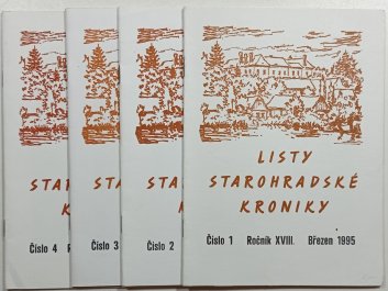 Listy starohradské kroniky - č.1-4 /1995 - ročník XVIII.