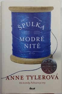 Špulka modré nitě