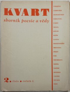 Kvart sborník poesie a vědy č.2 / ročník 5