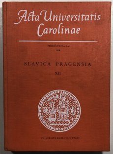 Slavica Pragensia XII.