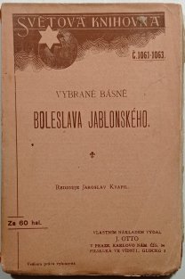 Vybrané básně Boleslava Jablonského