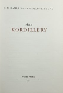 Přes Kordillery