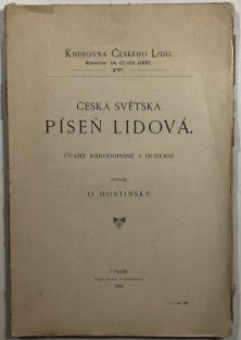 Česká světská píseň lidová