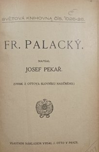 Fr. Palacký / M. Jan Hus