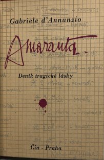 Amaranta - Deník tragické lásky