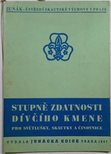 Stupně zdatnosti dívčího kmene pro světlušky, skautky a činovnice