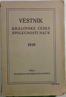 Věstník královské české společnosti nauk