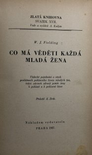 Co má věděti každý mladý muž, co má věděti každá mladá žena (2 v 1)