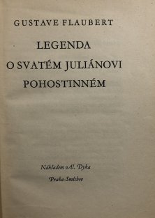 Legenda o svatém Juliánovi Pohostinném