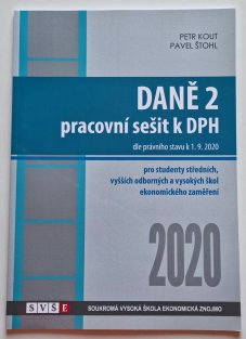 Daně 2 - pracovní sešit k DPH (2020)