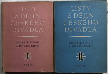 Listy z dějin českého divadla I.+II.