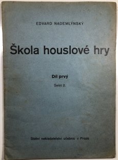 Škola houslové hry díl 1.  sešit 2.