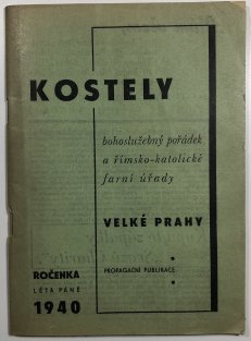 Kostely velké Prahy