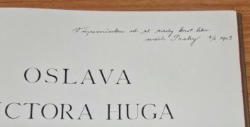 Oslava Victora Huga v Paříži 1902