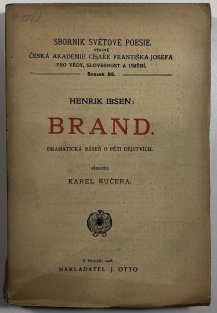 Brand: dramatická báseň o pěti dějstvích