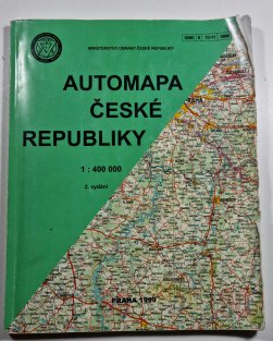 Automapa České republiky 1 : 400 000