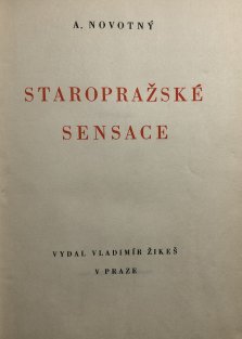 Staropražské senzace