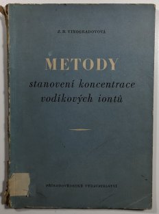 Metody stanovení koncentrace vodíkových iontů