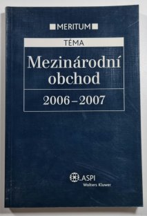 Mezinárodní obchod 2006 - 2007