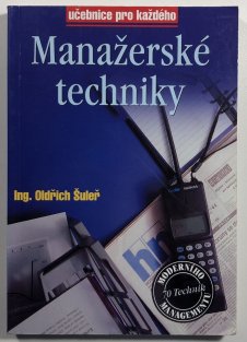 Manažerské techniky I.