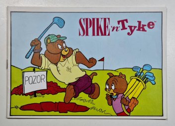 Spike n Tyke - omalovánky