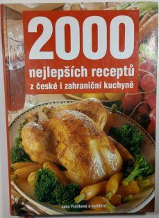 2000 nejlepších receptů z české i zahraniční kuchyně