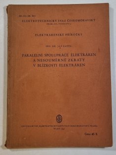 Paralelní spolupráce elektráren a nesouměrné zkraty v blízkosti elektráren