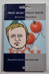 proč budu volit KSČM