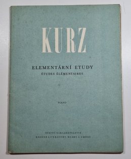 Elementární etudy - 78 progresivně seřazených etud pro 1.a 2. stupeň hry klavírní