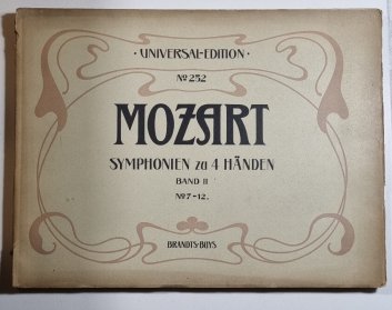 Mozart - Symphonien zu 4 Händen II