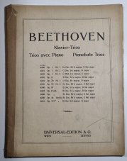Beethoven - Klavier - trios / Trios avec Piano / Pianoforte Trios - 