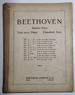 Beethoven - Klavier - trios / Trios avec Piano / Pianoforte Trios