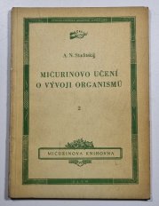 Mičurinovo učení o vývoji organismů - Mičurinova knihovna 2