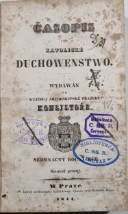 Časopis pro katolické duchowenstwo 17/sv 1. 1844