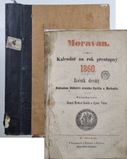 Moravan 1860,1861,1862