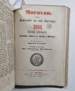 Moravan 1860,1861,1862