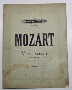 Violin Konzert für Violine und Pianoforte