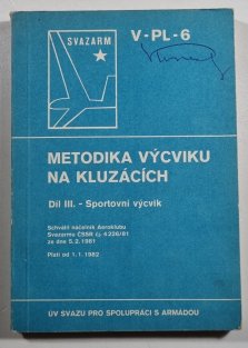 Metodika výcviku na kluzácích III. - Sportovní výcvik