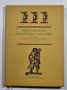 Verše bolesti posměchu i vzdoru