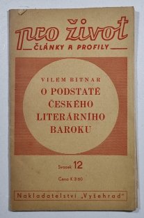 O podstatě českého literárního baroku