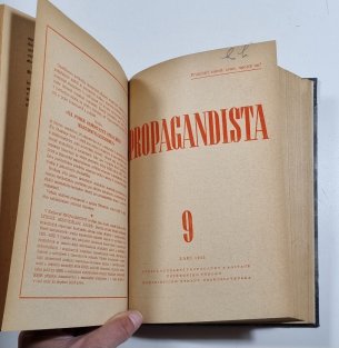 Propagandista 1. - 12. / 1953