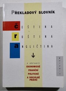 Překladový slovník - čeština/ ruština/ angličtina