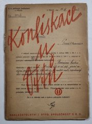 Konfiskace u Ottů - Ve válečných letech 1917-1918