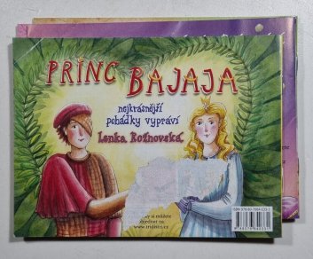 6x nejkrásnější pohádky - O Budulínkovi / Kocour v botách / Princezna na hrášku / Princ Bajaja / Koblížek na vandru / Popelka