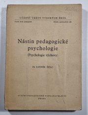 Nástin pedagogické psychologie - Psychologie výchovy