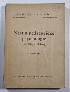 Nástin pedagogické psychologie