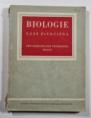 Biologie - část živočišná - pro zemědělské školy