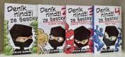 Deník nindži ze šestky 1-4 - Deník nindži ze šestky, Invaze pirátů, Vzestup rudých nindžů, Šach mat - 